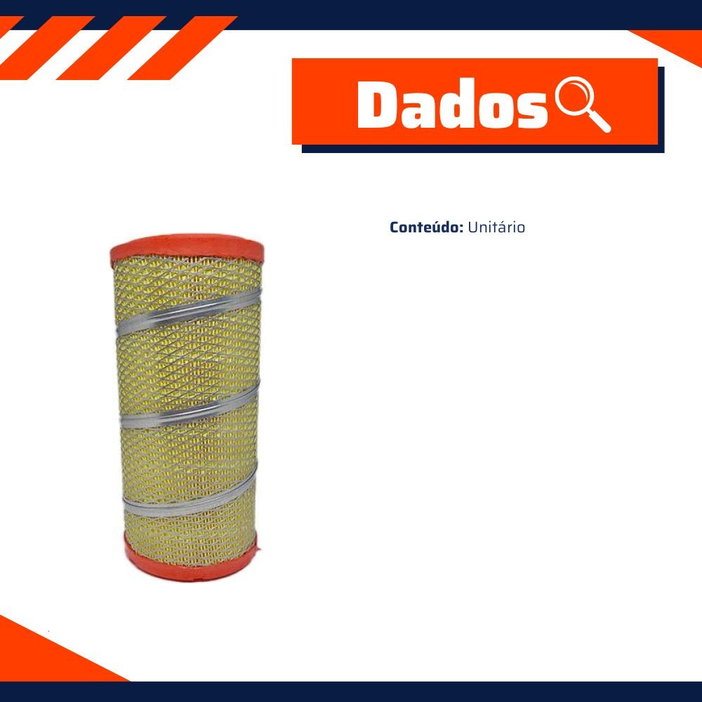 Filtro de Ar para Iveco Daily 35.13 - Wendt Parts - WAR1058 - (2)