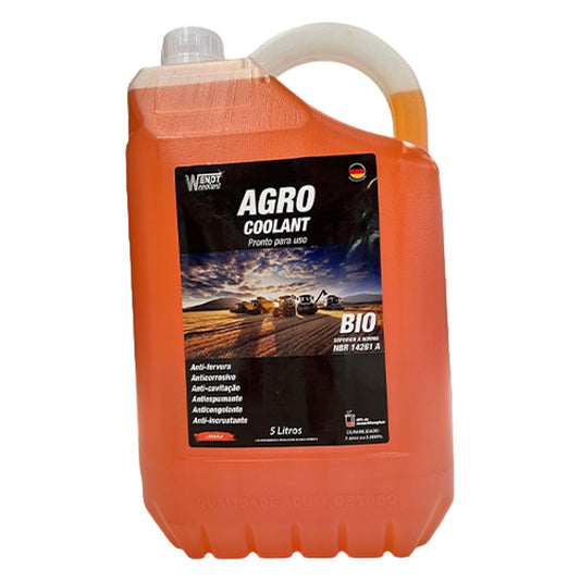 Aditivo Radiador Agro Pronto para Uso 5L - Laranja - Wendt Parts - WNT1030 - (1)