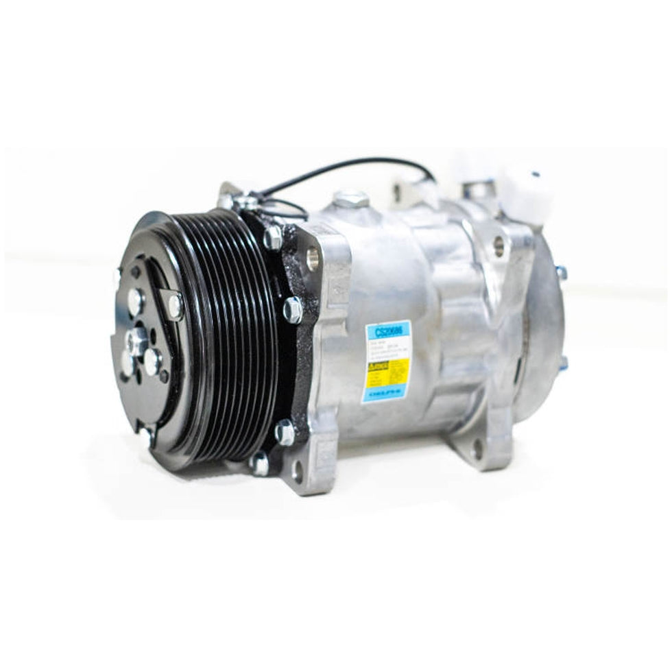 Compressor Ar Condicionado para Adaptação 12V Polia 119mm 8PK Horário - Delphi - CS20686 - (1)