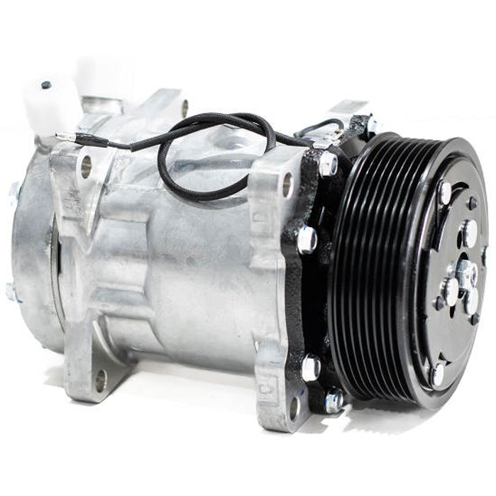 Compressor Ar Condicionado 12V Polia 119mm 8PK para New Holland 8160 8260 8360 - Delphi - CS20710 - (1)