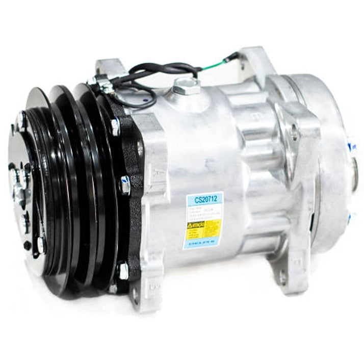 Compressor Ar Condicionado para Adaptação 24V Polia 132mm 2PK Horário - Delphi - CS20712 - (1)