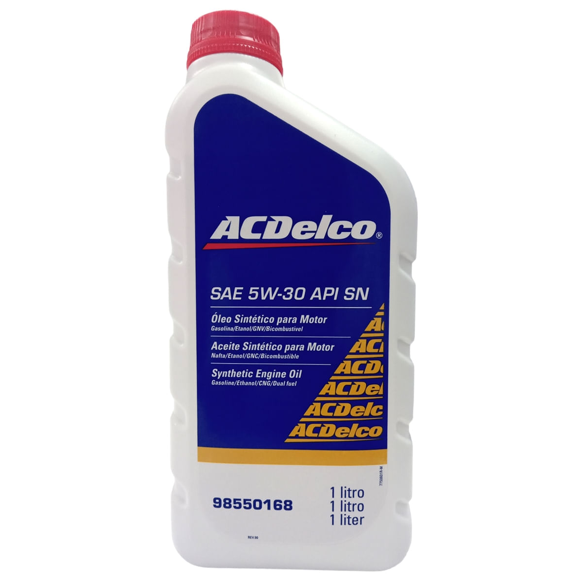Óleo Lubrificante do Motor Sintético 5W30 SN 1L - ACDelco - 98550168 - (1)