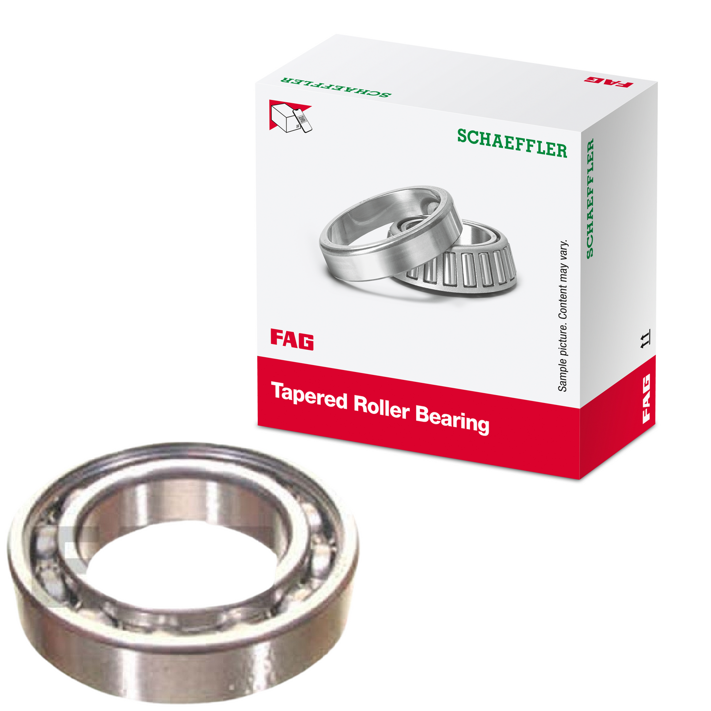 Rolamento Fixo de Uma Carreira de Esferas - FAG - 6008 - (1)
