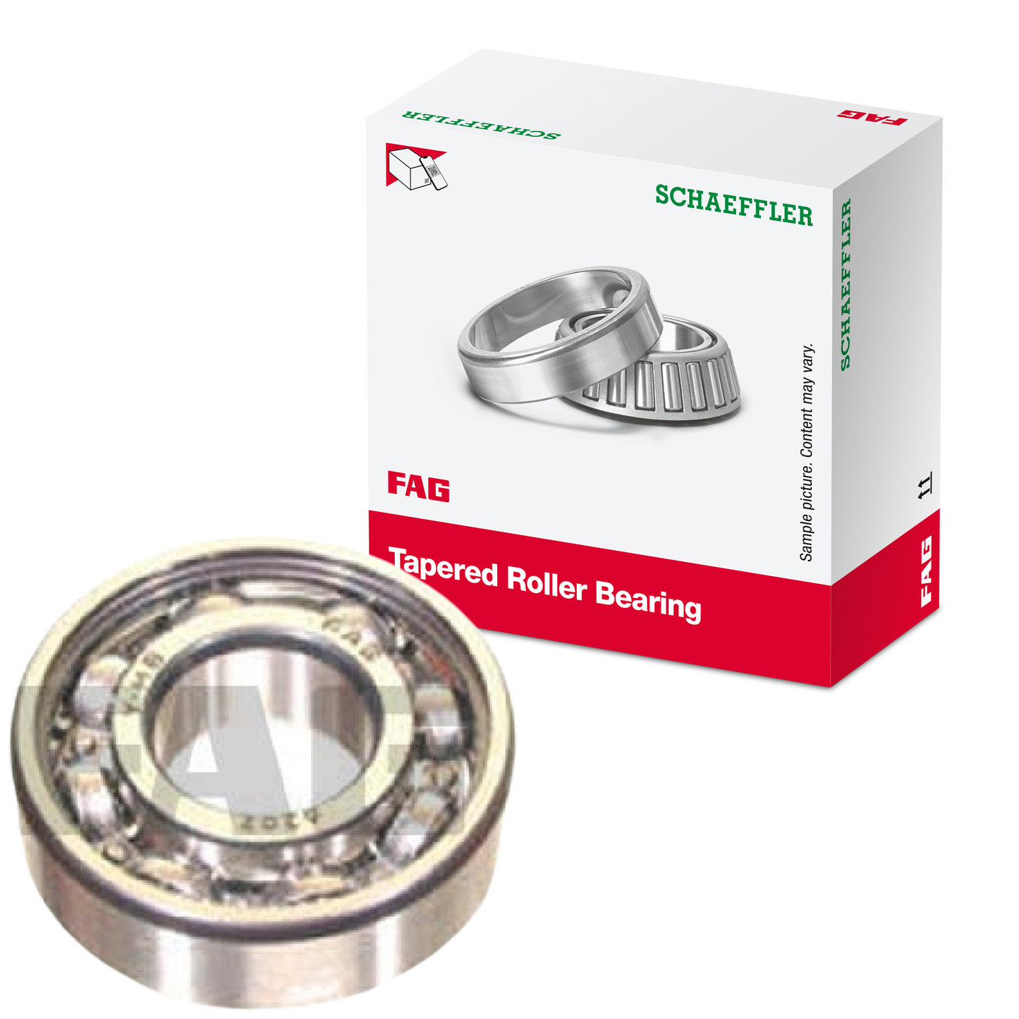 Rolamento Fixo de Uma Carreira de Esferas - FAG - 6202 - (1)