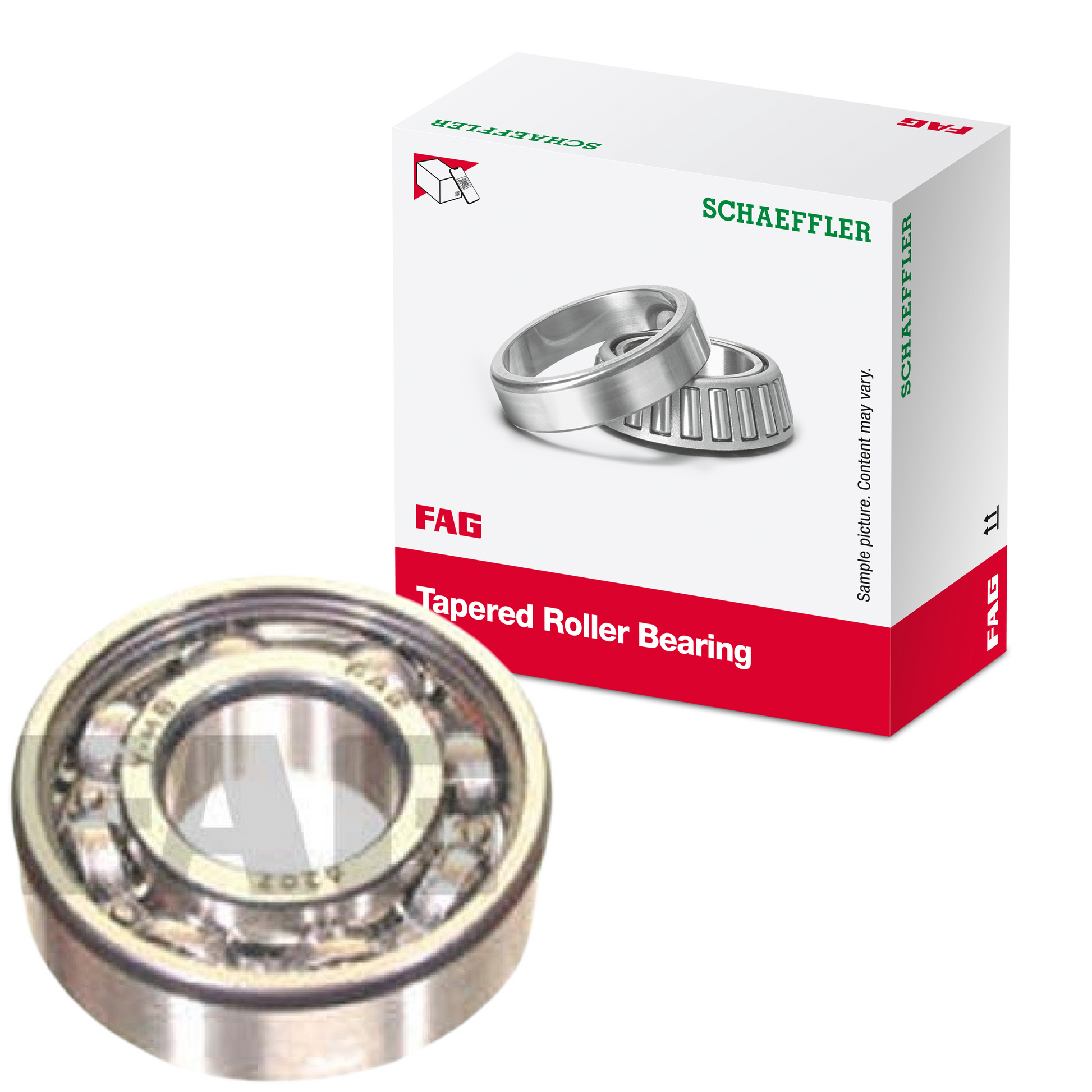 Rolamento Fixo de Uma Carreira de Esferas - FAG - 6202 - (1)