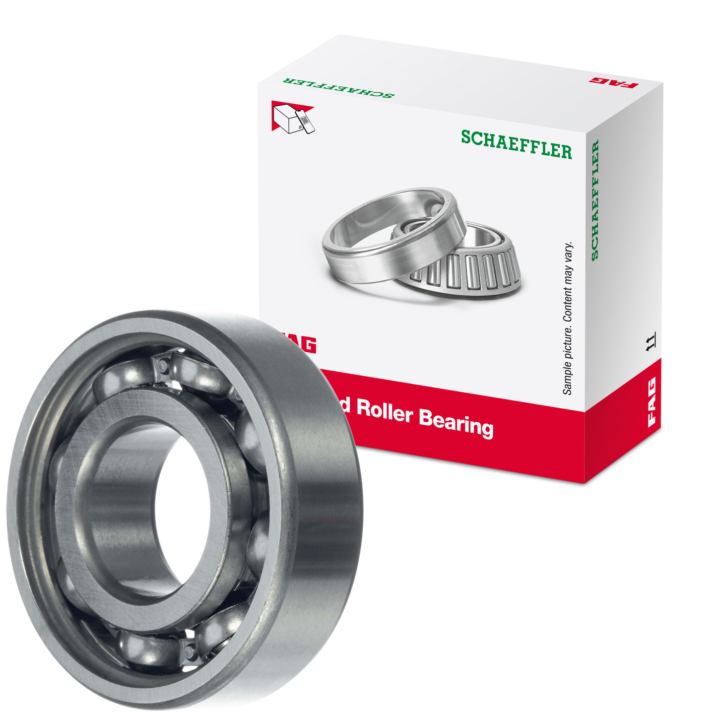 Rolamento Fixo de Uma Carreira de Esferas - FAG - 6208 - (1)