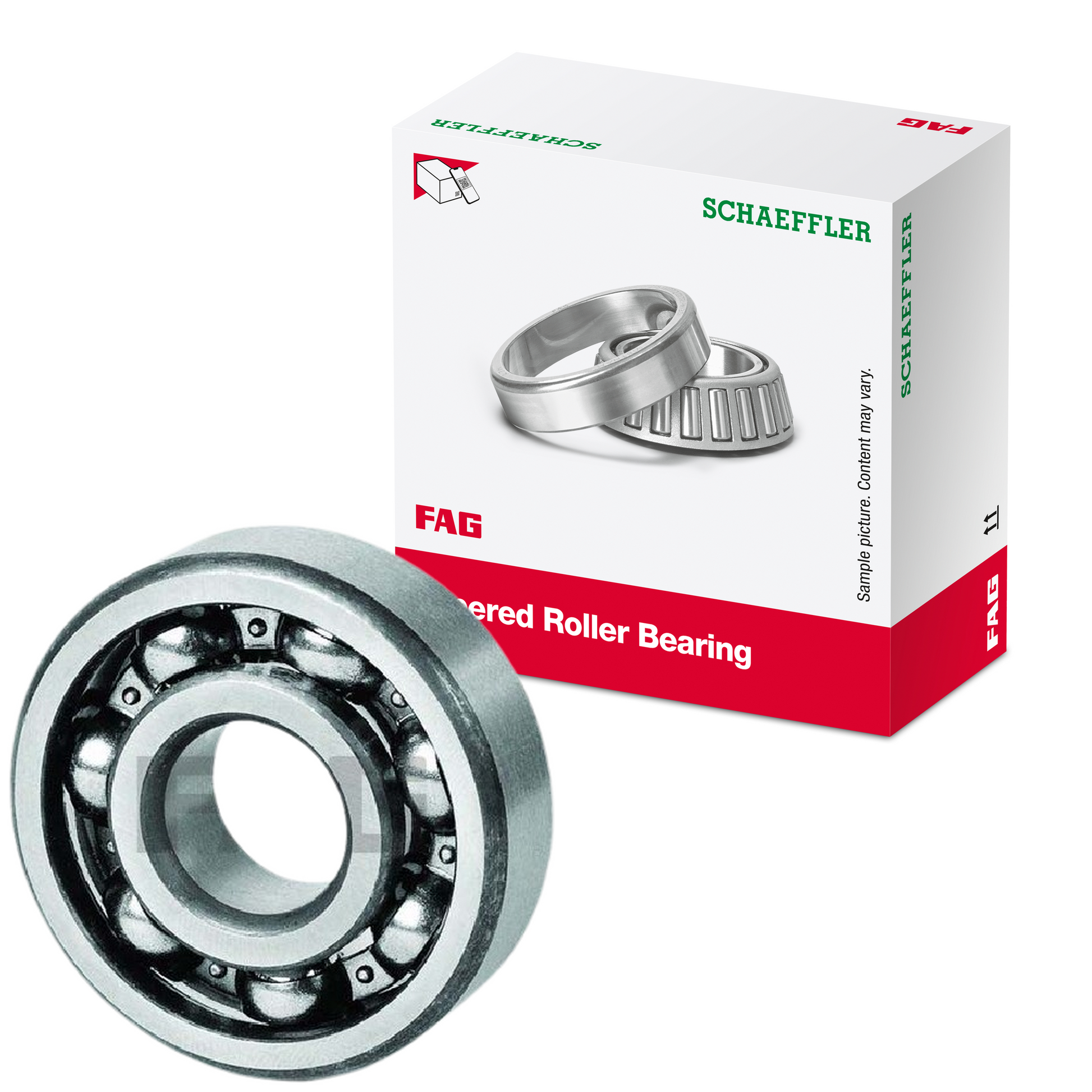 Rolamento Fixo de Uma Carreira de Esferas - FAG - 6303 - (1)