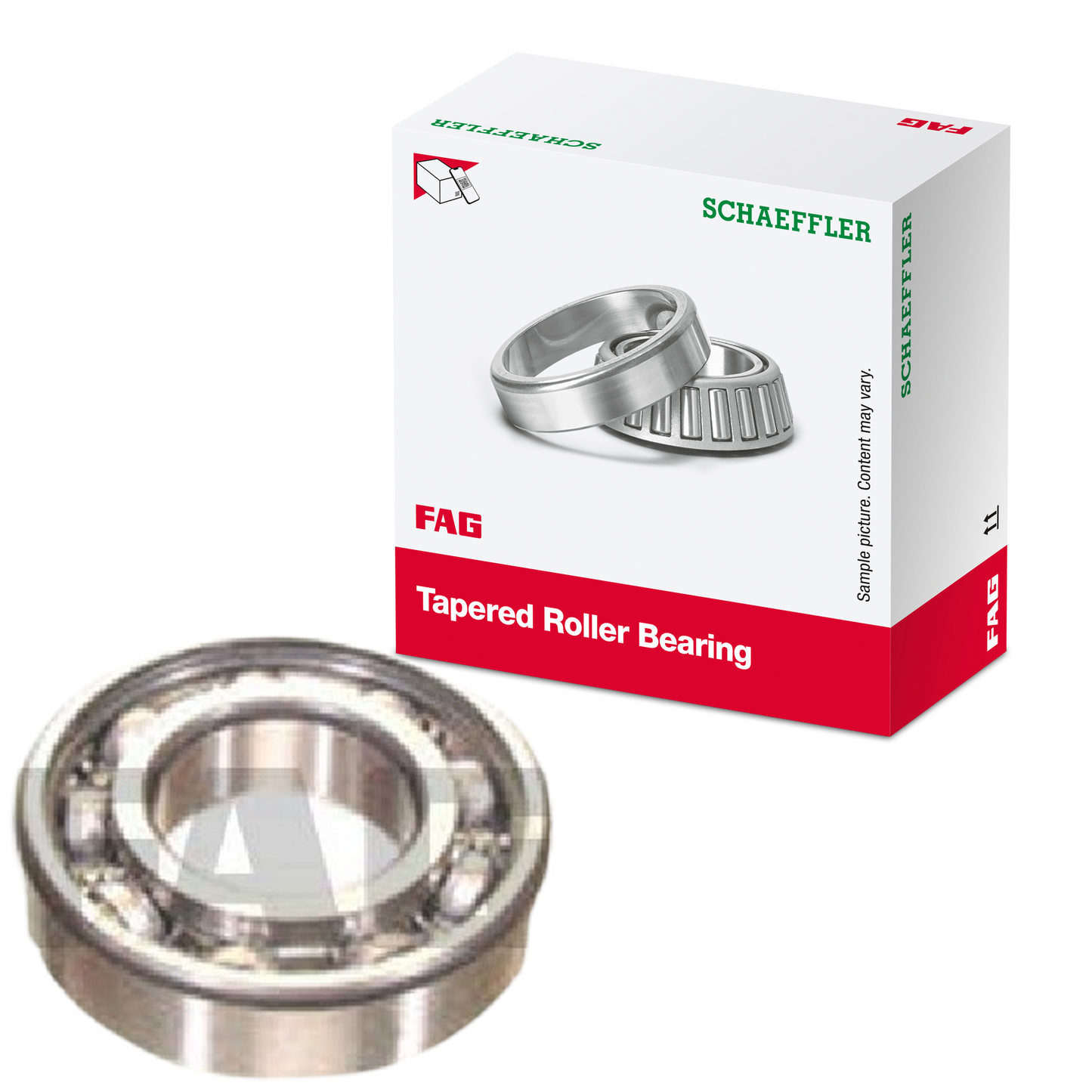 Rolamento Fixo de Uma Carreira de Esferas - FAG - 6206 - (1)