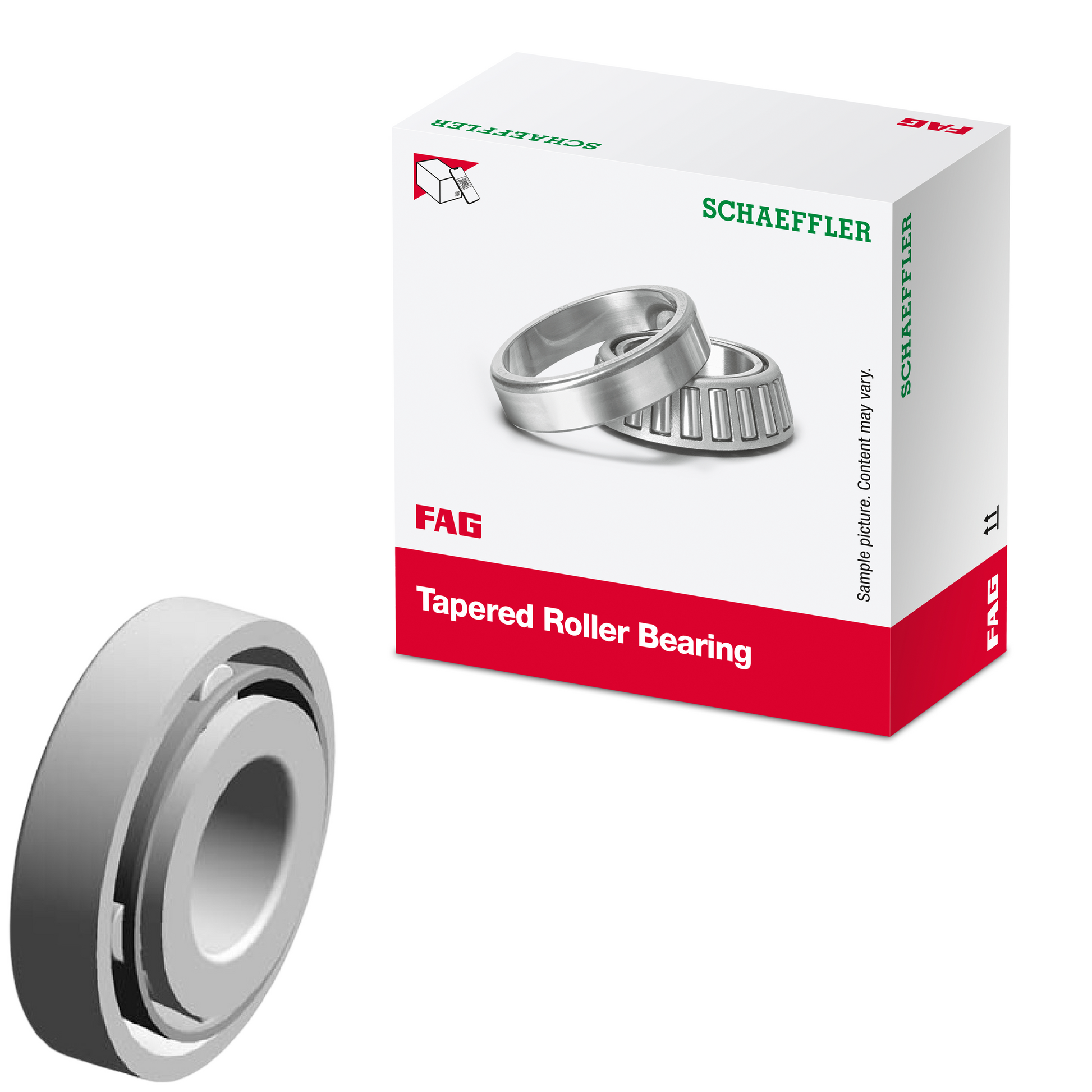 Rolamento de Roletes Cônicos - FAG - 30306A - (1)