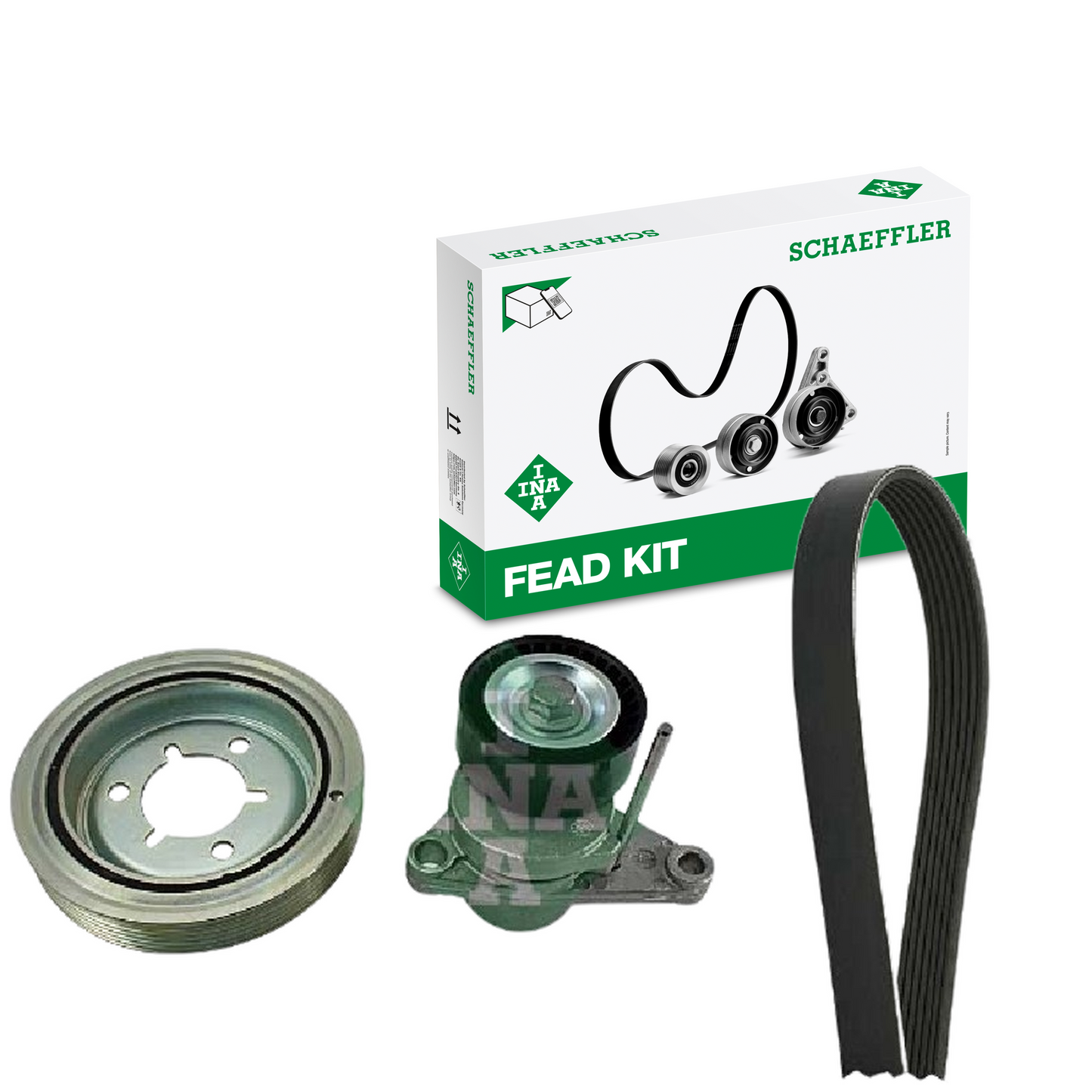 Kit Correia Dentada Sincronizadora com Tensor - INA - 529 0070 10 - (1)