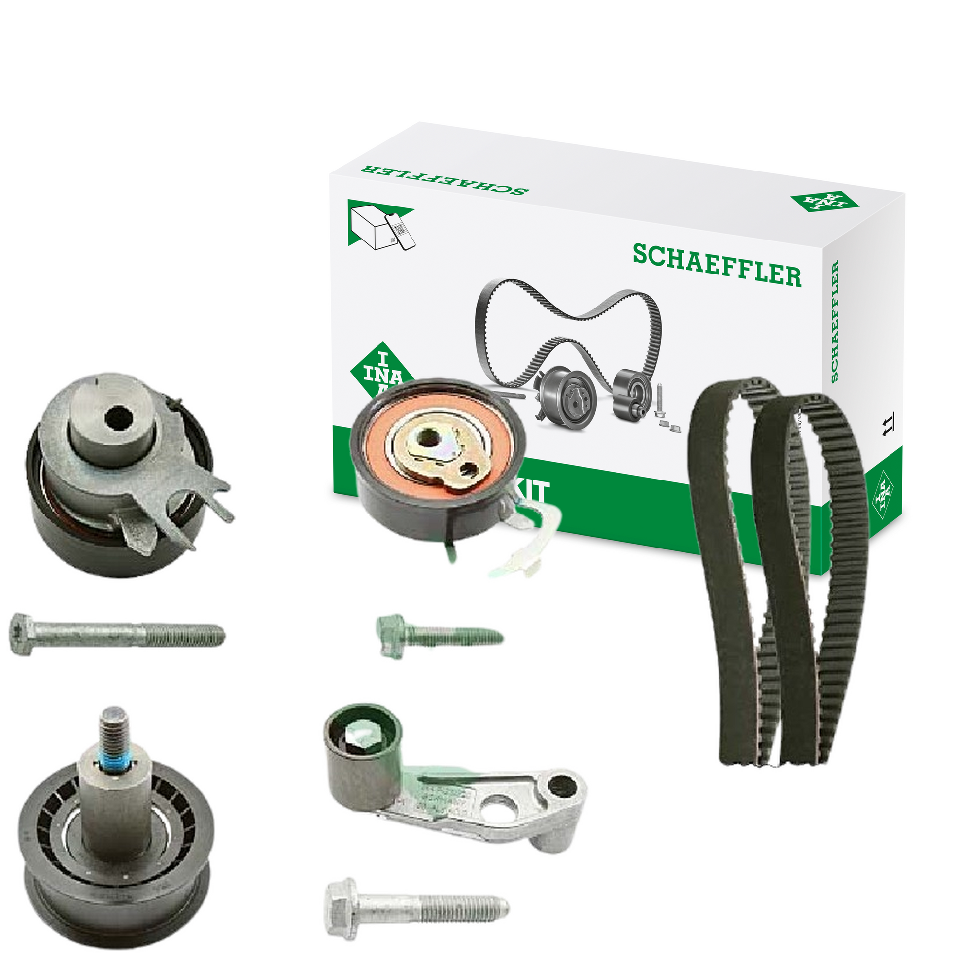 Kit Correia Dentada Sincronizadora com Tensor - INA - 530 0089 10 - (1)