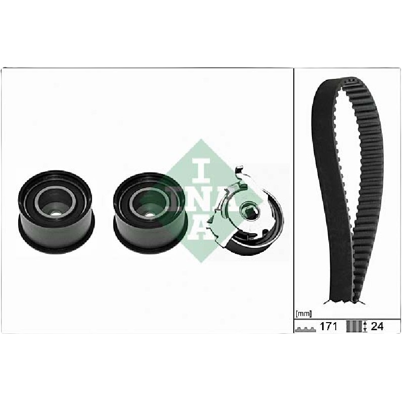 Kit Correia Dentada Sincronizadora com Tensor - INA - 530 0358 10 - (2)