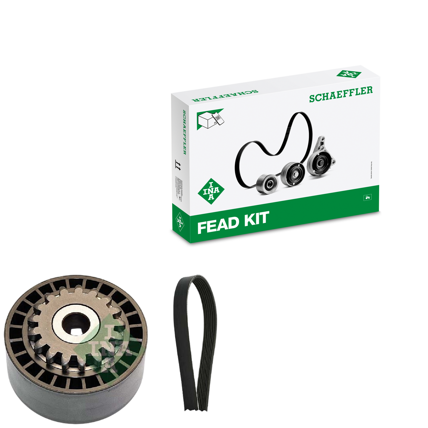Kit Correia Dentada Sincronizadora com Tensor - INA - 529 0100 10 - (1)