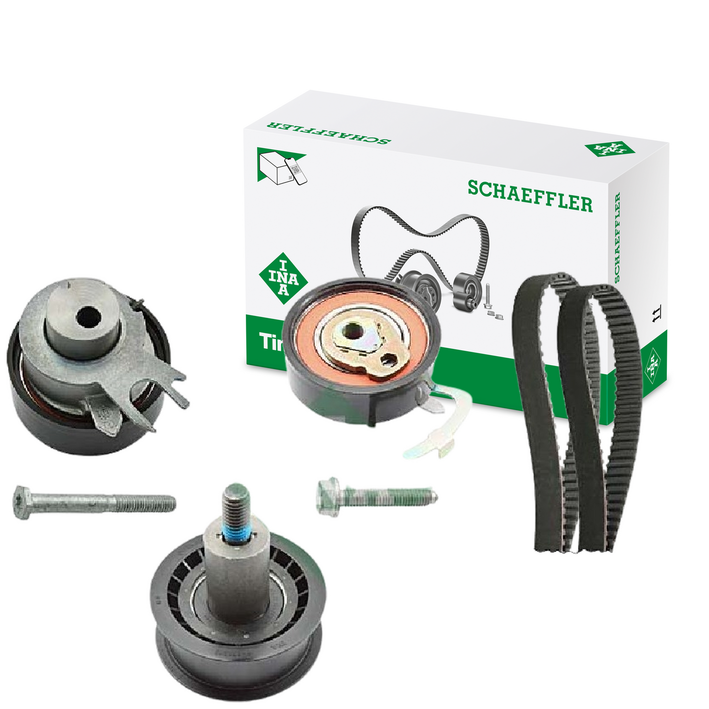Kit Tensor e Correia para Volkswagen Gol e Polo - INA - 530 0538 10 - (1)