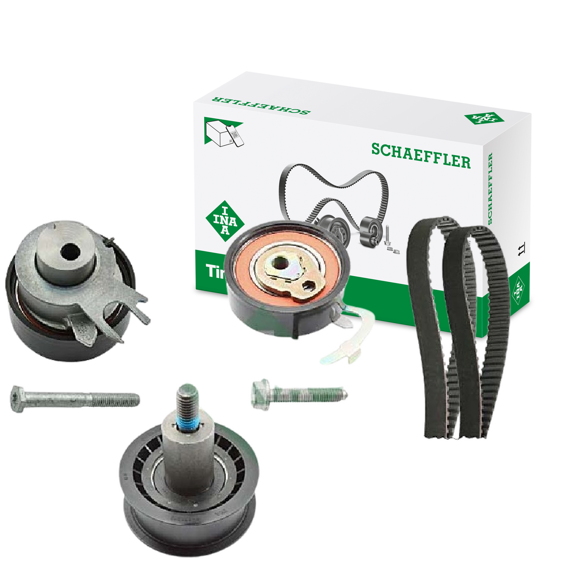 Kit Tensor e Correia para Volkswagen Gol e Polo - INA - 530 0538 10 - (1)