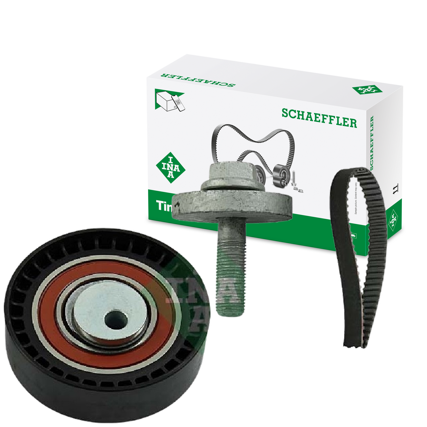 Kit Correia Dentada Sincronizadora com Tensor - INA - 530 0604 10 - (1)
