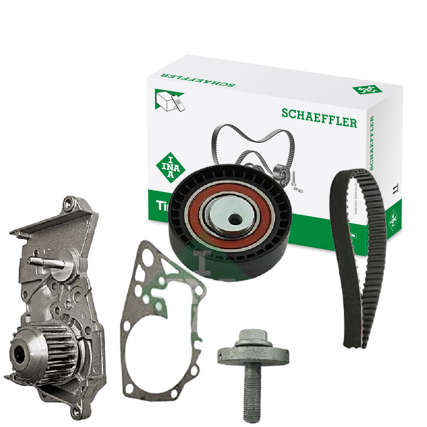 Kit Correia Dentada Sincronizadora com Tensor - INA - 530 0604 30 - (1)