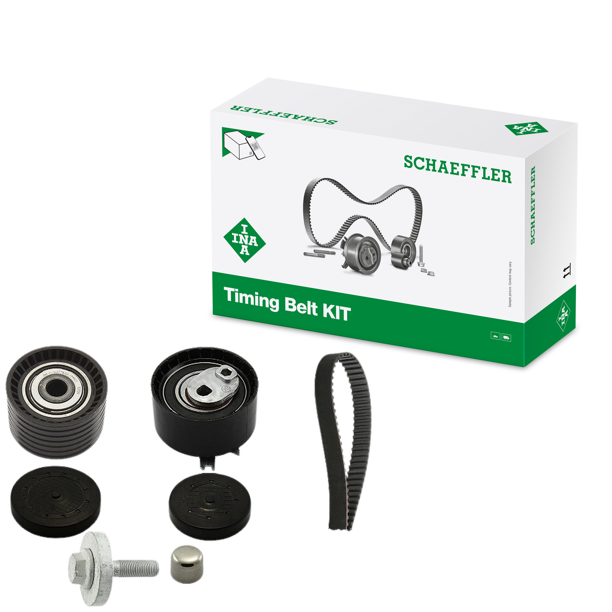 Kit Correia Dentada Sincronizadora com Tensor - INA - 530 0737 10 - (1)