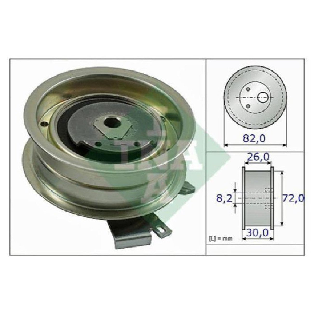 Tensor da Correia Dentada - INA - 531 0203 20 - (4)