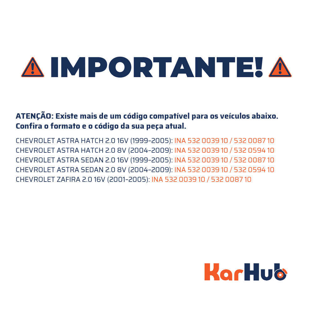Polia da Correia Dentada - INA - 532 0039 10 - (4)