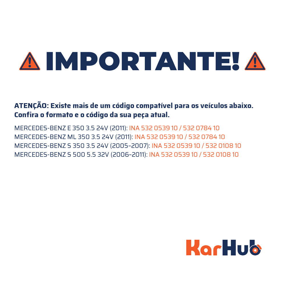 Polia da Correia Dentada - INA - 532 0539 10 - (4)