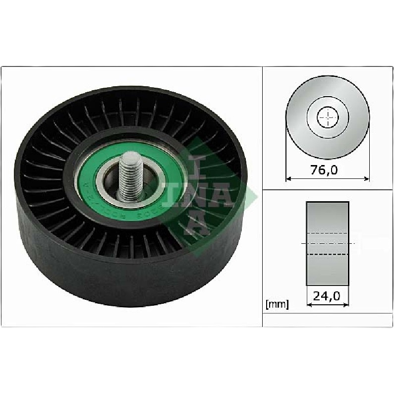 Polia da Correia Dentada - INA - 532 0558 10 - (2)