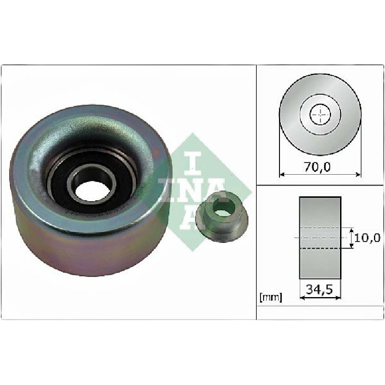 Polia da Correia Dentada - INA - 532 0590 10 - (2)