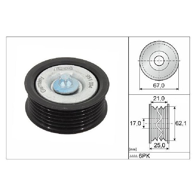 Polia da Correia Dentada - INA - 532 0629 10 - (4)