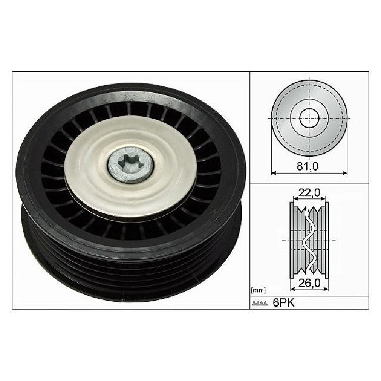 Polia da Correia Dentada para Renault Kangoo e Sandero - INA - 532 0678 10 - (4)