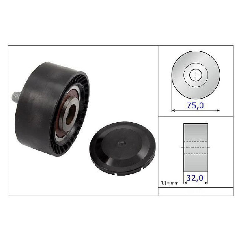 Polia da Correia Dentada - INA - 532 0722 10 - (4)
