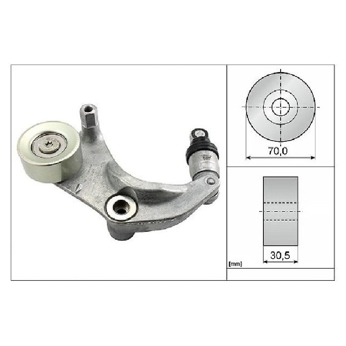 Tensor Correia Alternador - INA - 534 0251 10 - (5)