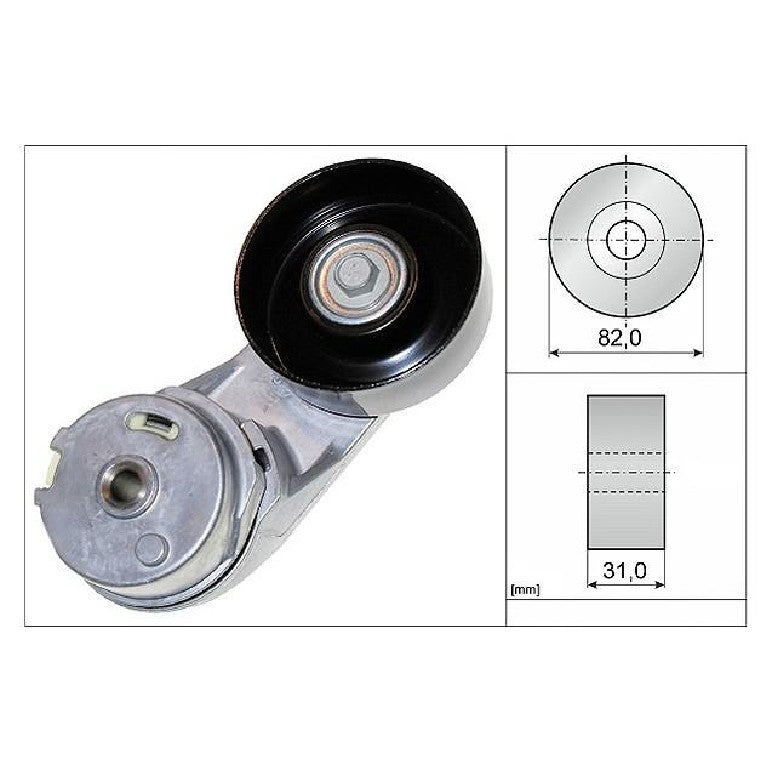 Tensor Correia Alternador para Chevrolet Captiva e Malibu - INA - 534 0372 10 - (3)