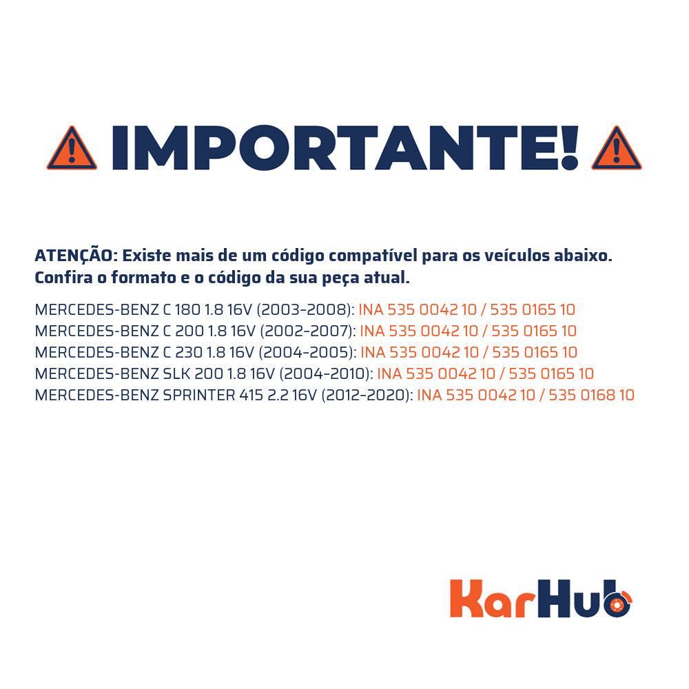 Polia do Alternador - INA - 535 0042 10 - (4)