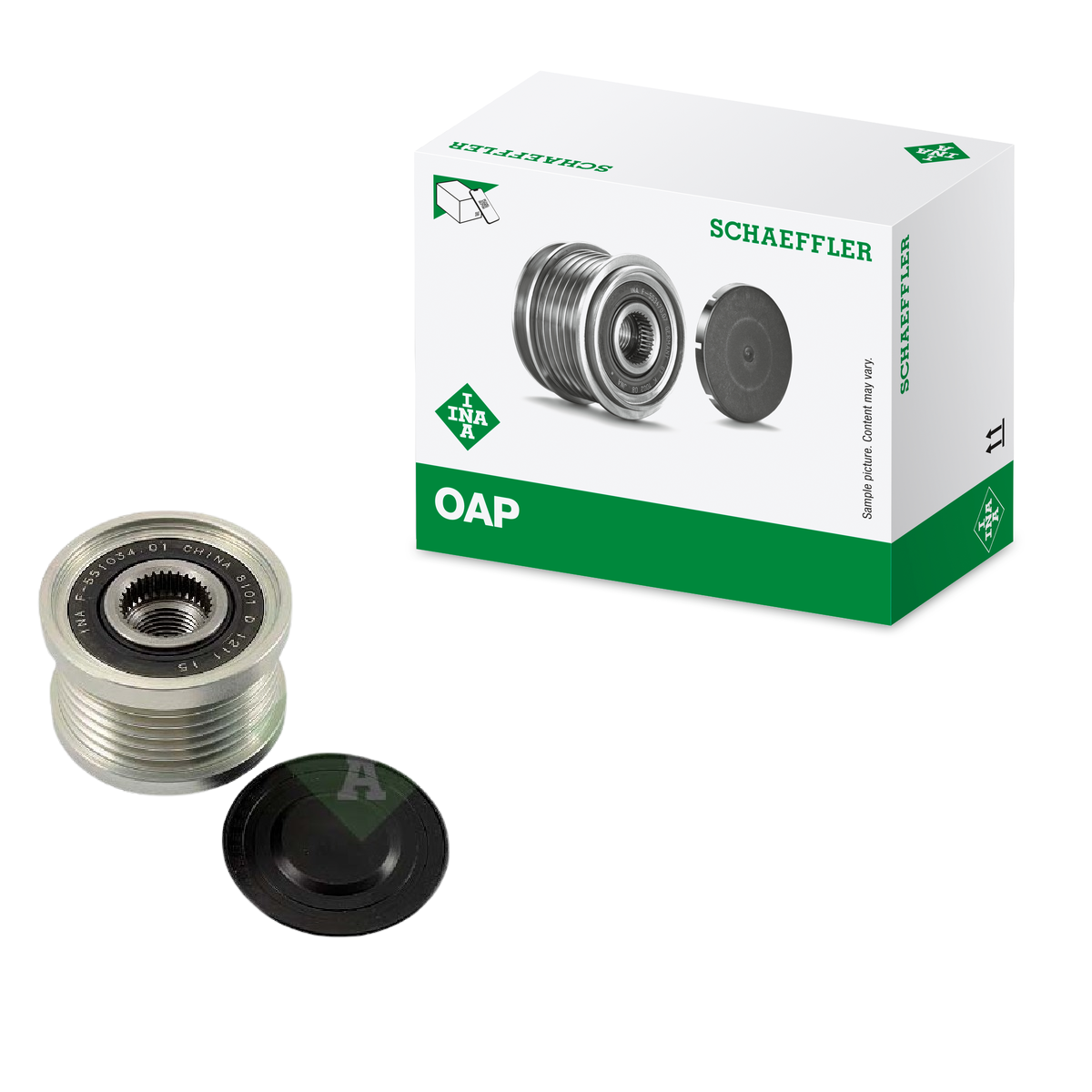 Polia do Alternador - INA - 535 0093 10 - (1)
