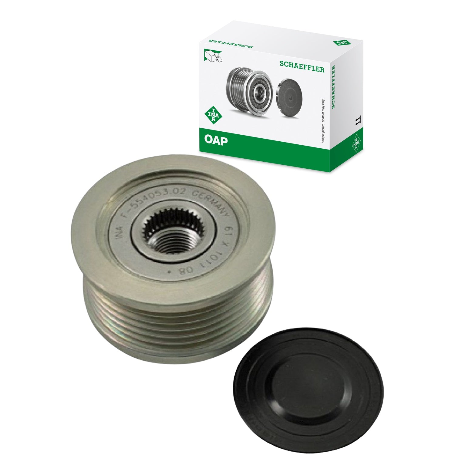 Polia do Alternador para Fiat Idea - INA - 535 0115 10 - (1)