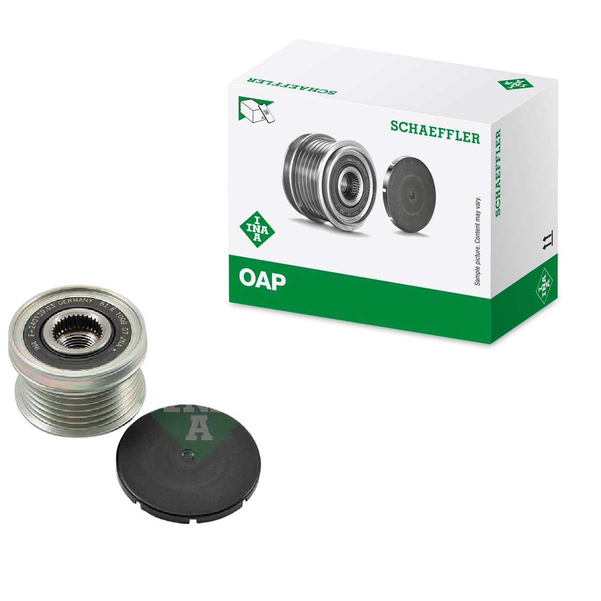 Polia do Alternador - INA - 535 0155 10 - (1)