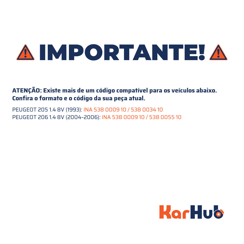 Bomba d'água - INA - 538 0009 10 - (5)