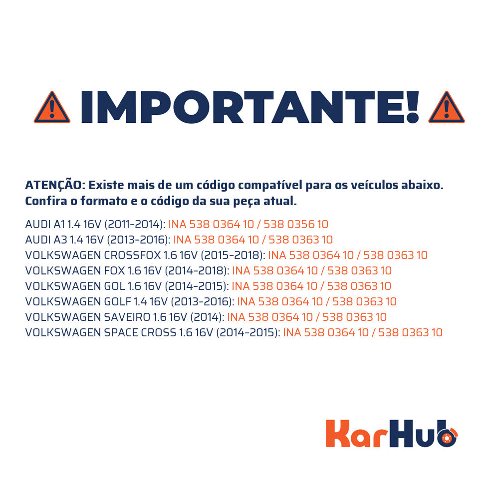 Bomba d'água - INA - 538 0364 10 - (4)