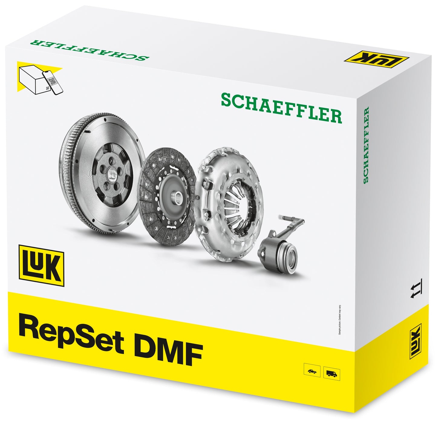 Kit de Embreagem com Volante, Disco, Platô e Rolamento para Audi A3 e Volkswagen Golf - LuK - 600 0006 00 - (7)