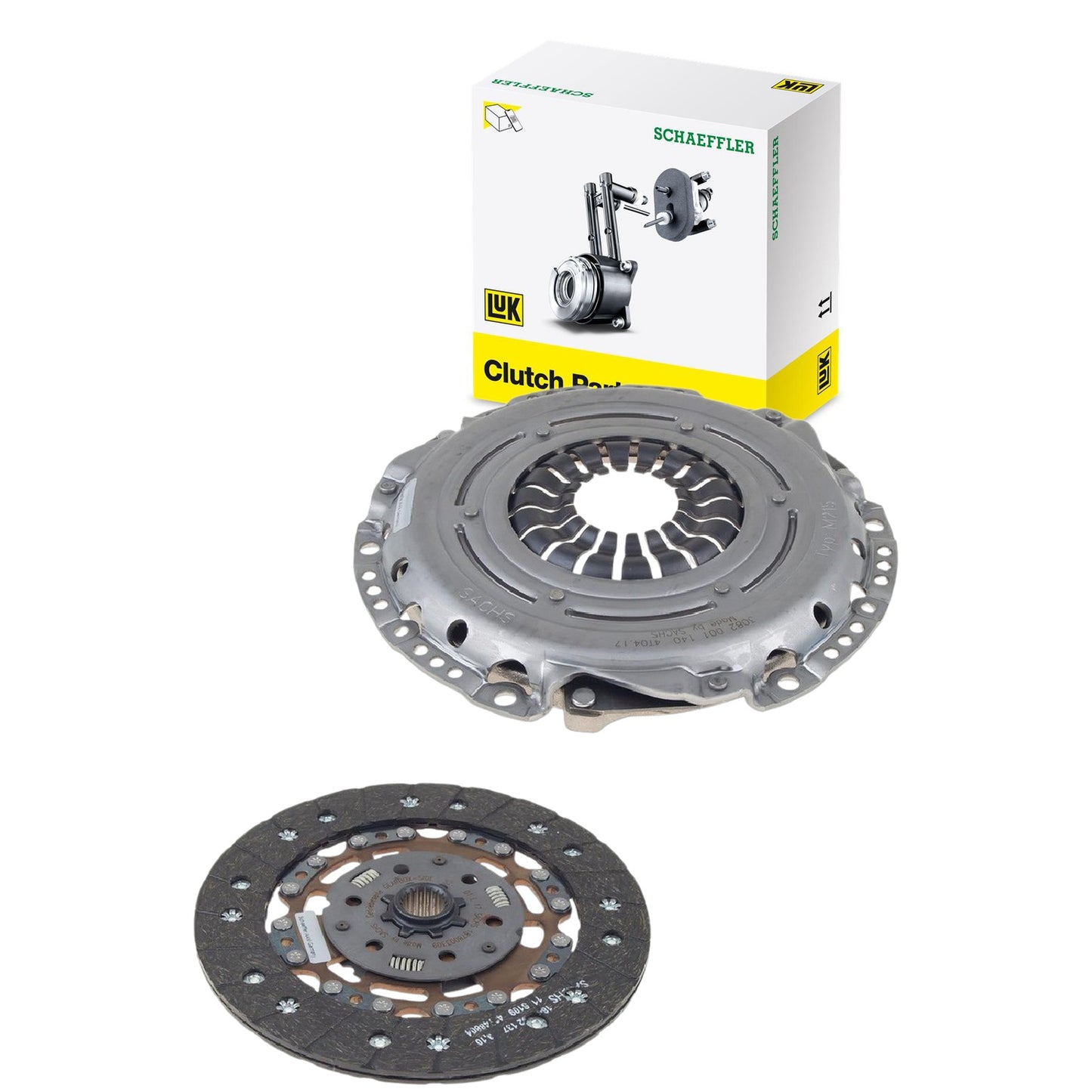 Kit de Embreagem com Disco e Platô para Chevrolet Cruze e Cruze Sport6 - LuK - 622 3152 09 - (1)