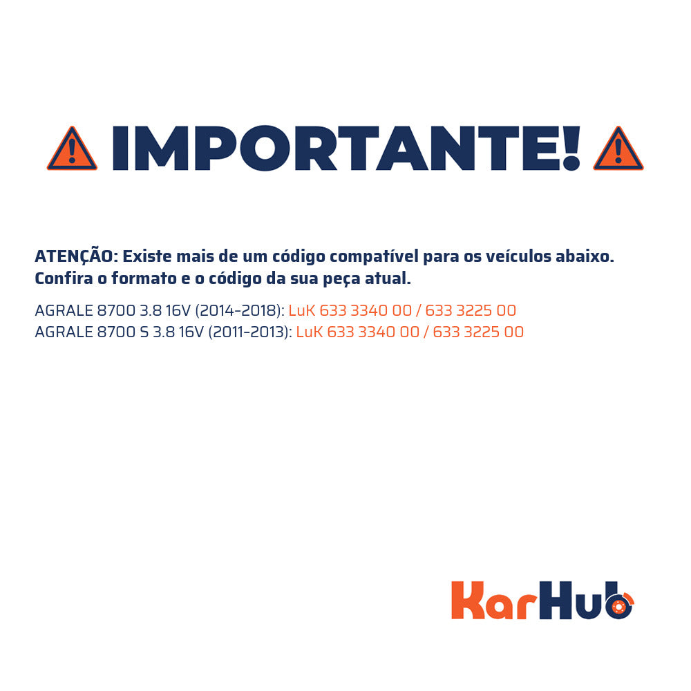 Kit Embreagem - LuK - 633 3340 00 - (4)