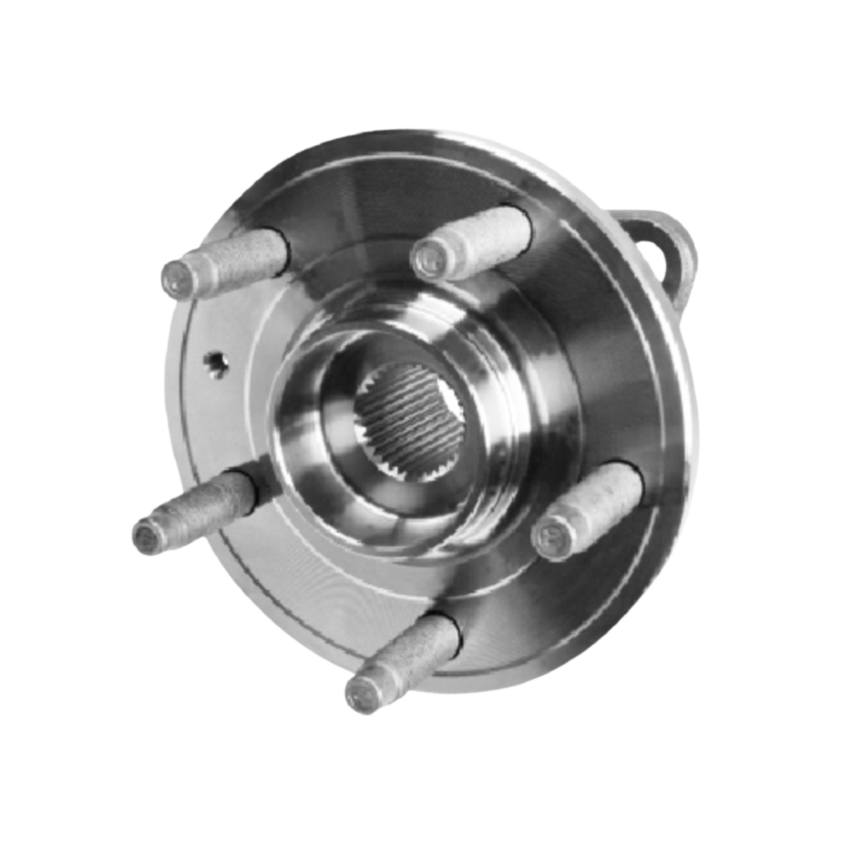 Par Cubo de Roda Dianteiro com Rolamento - FAG - 713 1151 10 - (3)