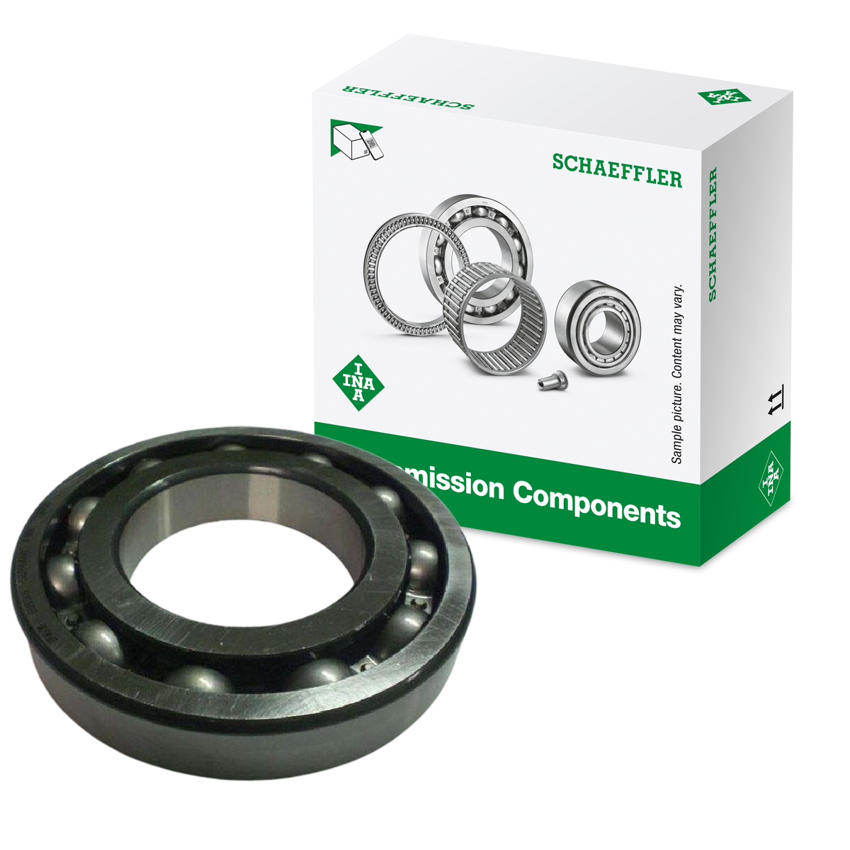 Rolamento Fixo de Uma Carreira de Esferas - INA - 722 0710 10 - (1)