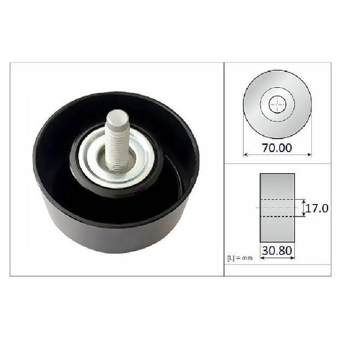 Polia da Correia Dentada - INA - 532 0742 10 - (5)