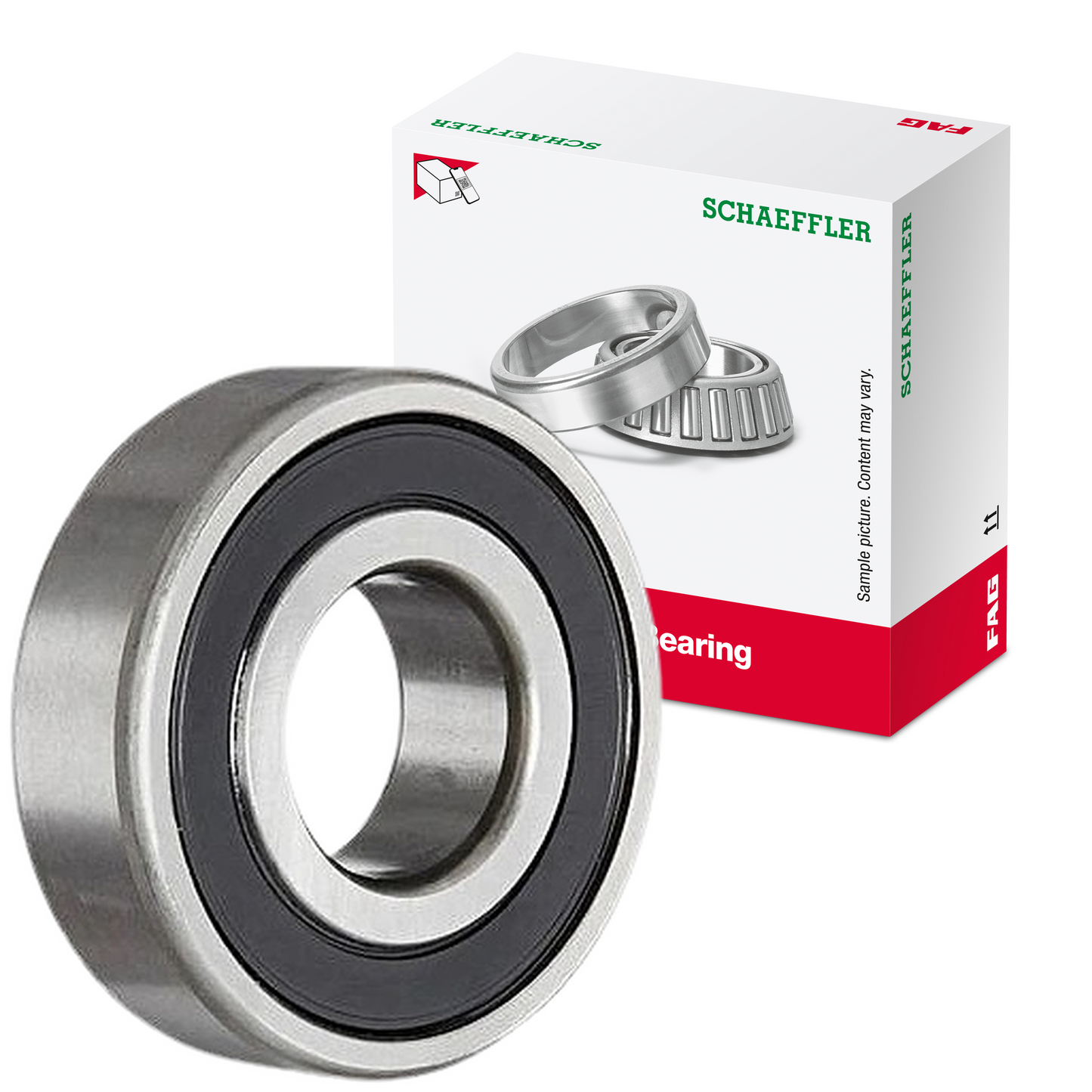 Rolamento Fixo de Uma Carreira de Esferas - FAG - 6003.2RSR.C3 - (1)