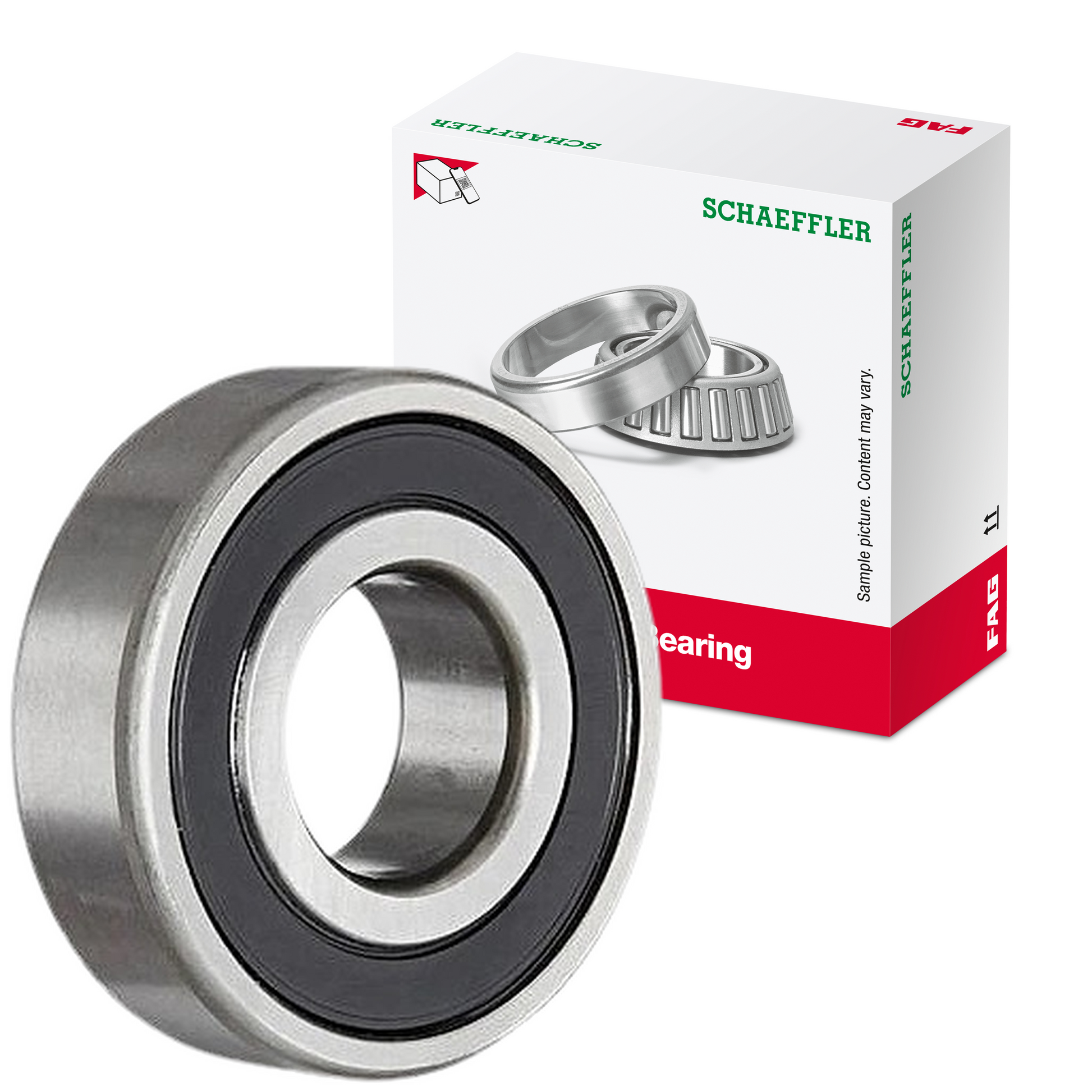 Rolamento Fixo de Uma Carreira de Esferas - FAG - 6003.2RSR.C3 - (1)