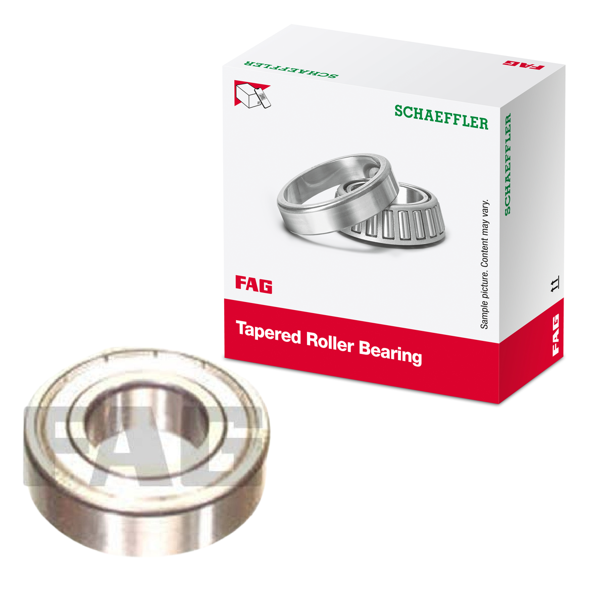 Rolamento Fixo de Uma Carreira de Esferas - FAG - 6004ZR - (1)