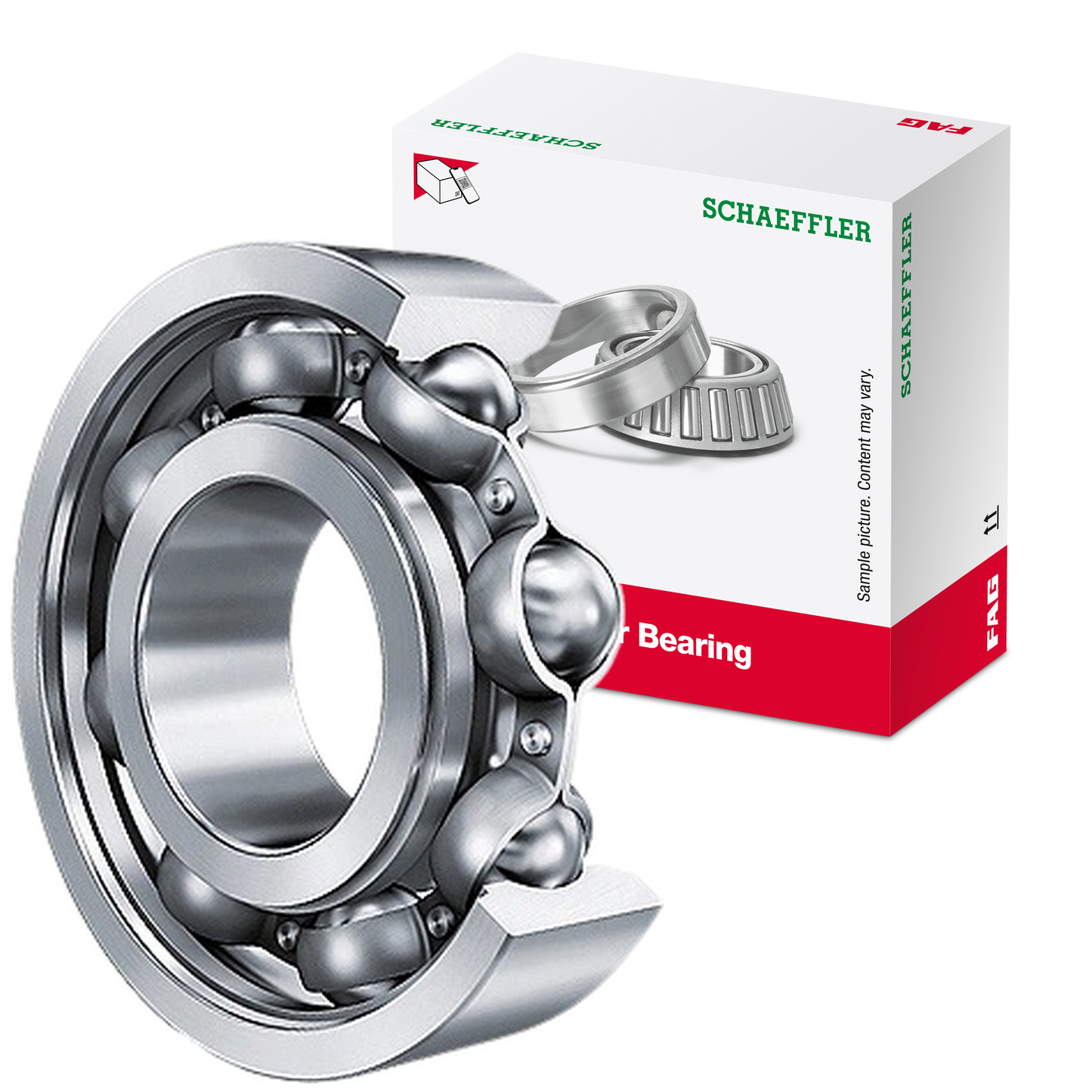 Rolamento Fixo de Uma Carreira de Esferas - FAG - 6005.2ZR.C3 - (1)