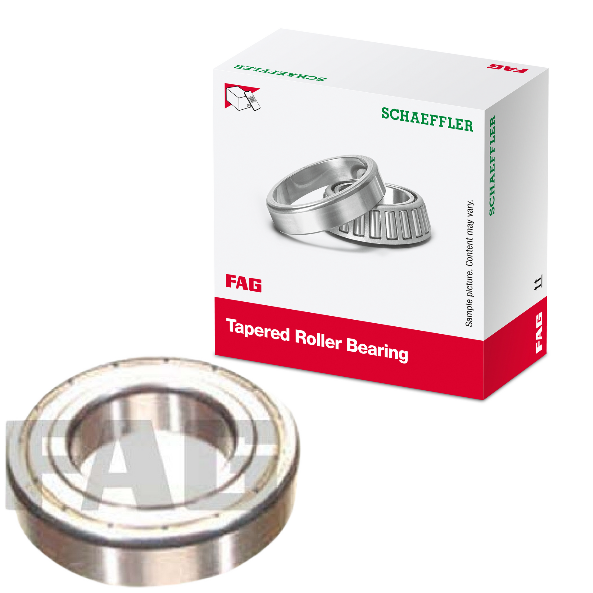 Rolamento Fixo de Uma Carreira de Esferas - FAG - 6006ZR - (1)