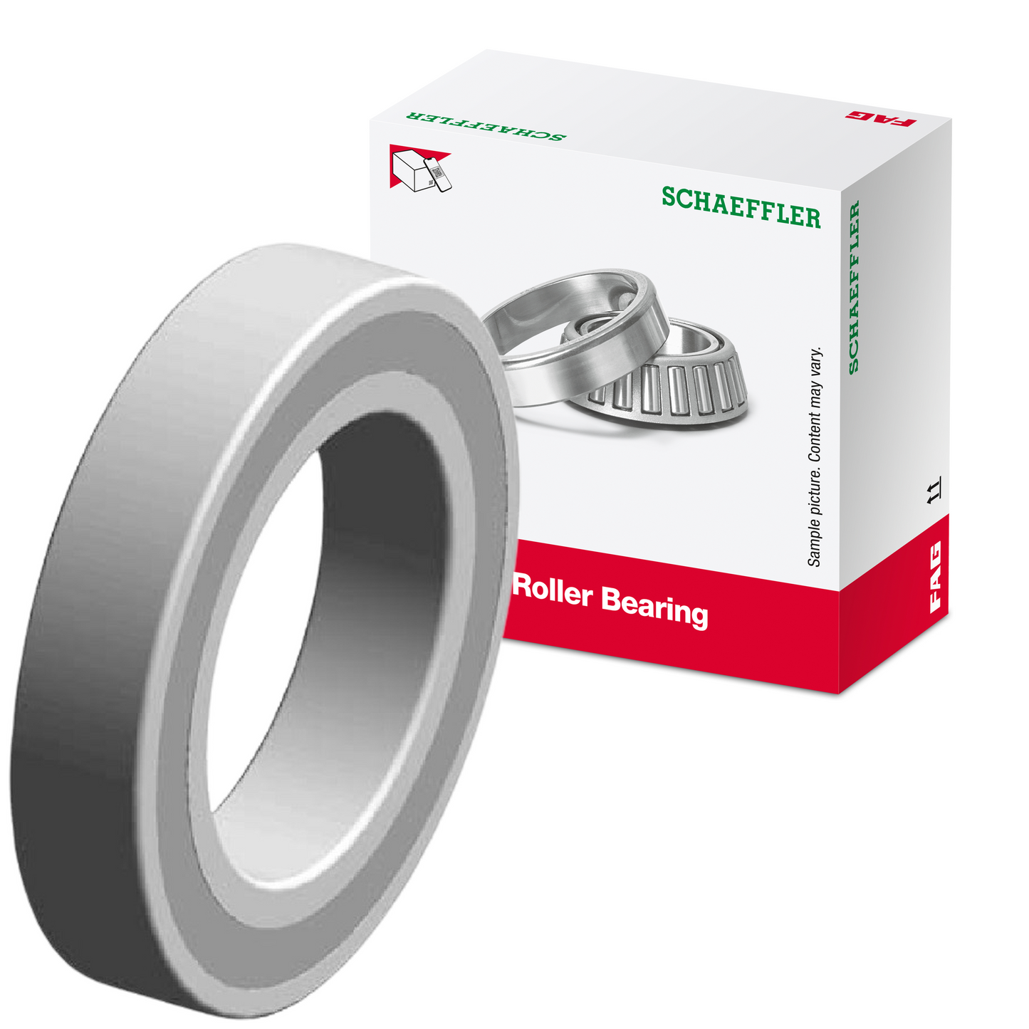 Rolamento Fixo de Uma Carreira de Esferas - FAG - 6010.2RSR.C3 - (1)